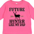 thumbnail image 4 of Inktastic Hunting Future Hunter Like Dad Boys or Girls Long Sleeve Toddler T-Shirt, 4 of 5