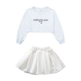 thumbnail image 2 of Ropa de baile de jazz para niñas, traje de tendencia de moda hip hop para niños de otoño, ropa de actuación de porristas para niñas, 2 of 4