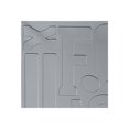 thumbnail image 1 of FASÄDE Easy Installation Alphabet Argent Silver Wall Panel Sample (12" X 12" Sample), 1 of 1