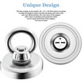 thumbnail image 4 of Super Strong Neodymium Fishing Magnets Heavy Duty imanes Magnet with Countersunk Hole Eyebolt for Salvage Magnetic Fishing, 4 of 9