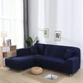 thumbnail image 3 of Sumhomie Stretch Washable Couch Slipcovers for Sectional Sofa L-shape Corner, 3 of 4
