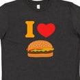 thumbnail image 4 of Inktastic I Love Cheeseburgers Youth T-Shirt, 4 of 5