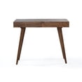 thumbnail image 4 of Pemberly Row Contemporary 39 inch Solid Wood Office Desk in Dark Walnut, 4 of 18