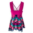 thumbnail image 4 of Traje de baño de mujer con estampado de mariposa de Color degradado Multicolor a la moda para mujer Fridja  nalpqowj59080, 4 of 7