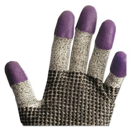 

KleenGuard G60 Purple Nitrile Gloves 230 mm Length Medium/Size 8 Black/White 12 Pairs/Carton
