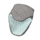 thumbnail image 4 of Mini manopla de horno, agarradera, colgante, aislante térmico, antideslizante, lavable. Azul claro, 4 of 9