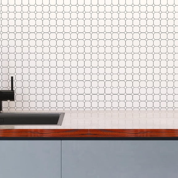 LOLIPPYY 2 Rolls Wood Grain Tape Peel And Stick Baseboard Wall Base Molding Trim Corner Skirting Board