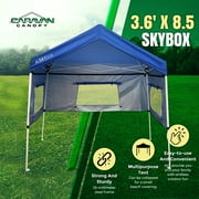 Caravan Canopy Skybox 3.2' x 6.5' Instant Multipurpose Sport Shelter, Blue