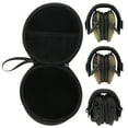 thumbnail image 2 of Hard Storage Carrying Case for Adjustable Ranges Hunting Hearing Protective Electronic Earmuffs Shockproof Bag, 2 of 8