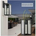 thumbnail image 1 of 22 Inch Outdoor Wall Light Large Size Wall Light For Patio Wall Mount Light With Glass Shade Outdoor Porch Wall Light With Bulb Socket 1 Pack, 1 of 5