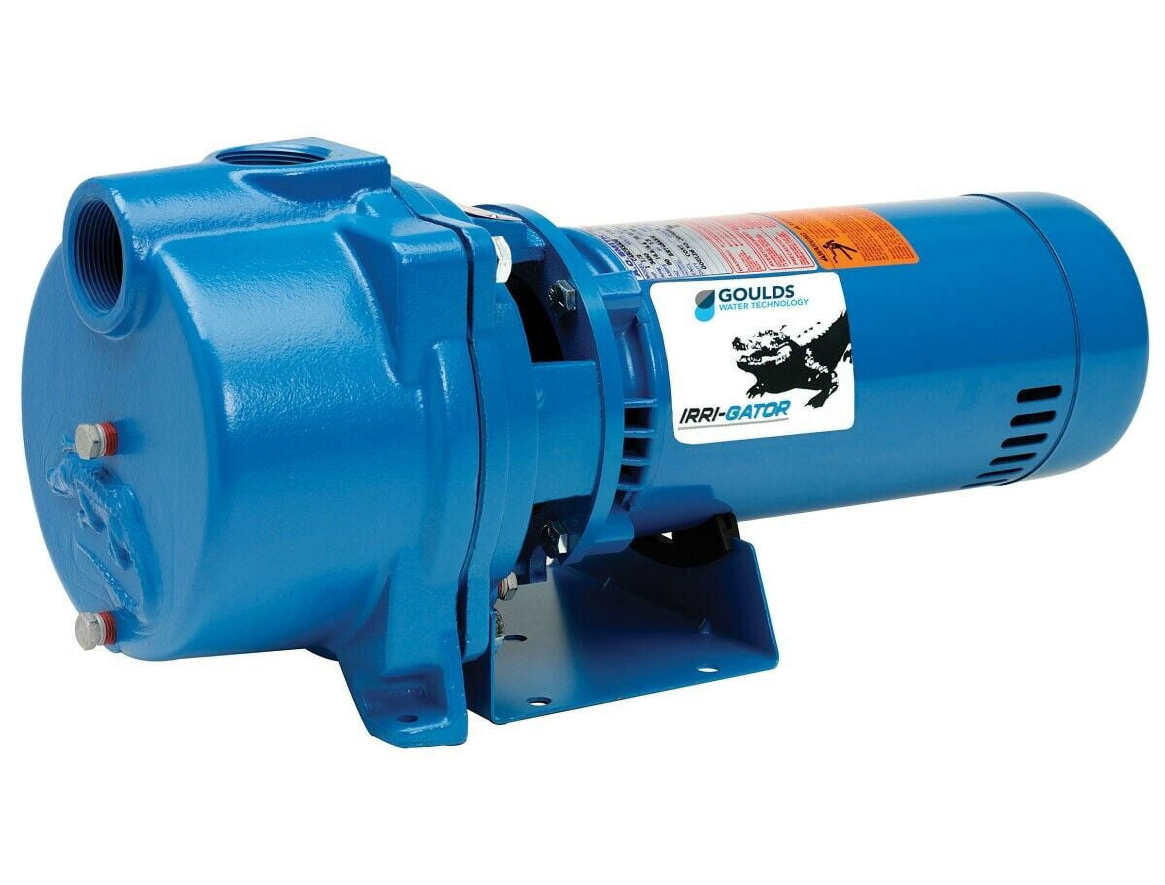Goulds GT30, 3 HP, 230 V, IRRI-GATOR Self-Priming Centrifugal Water Transfer Pump, 105 GPM