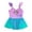 Light Purple, variant on lnmuld Kids Swimsuits with Layered Skirt and Scale Design for Summer Beach Pool Color:Light Purple,Size:4-5 Years