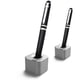 thumbnail image 5 of Yuarrent Premium Accs Gadgets soporte para cepillo de dientes elegante organizador de baño para adultos soporte de exhibición de regalo Almacenamiento y organización del hogar plata Diámetro: 1.6 cm., 5 of 6