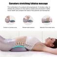thumbnail image 2 of yingyy Lumbar Massager Back Physiotherapy Magnetic Home Lumbar Spine Instrument Spinal Correction Traction Massage Pillow, 2 of 6