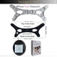 thumbnail image 2 of Chin Strap for Cpap Users, 2 Pack Black & Grey Comfortable Mesh Anti Snoring Chin Straps f, 2 of 5