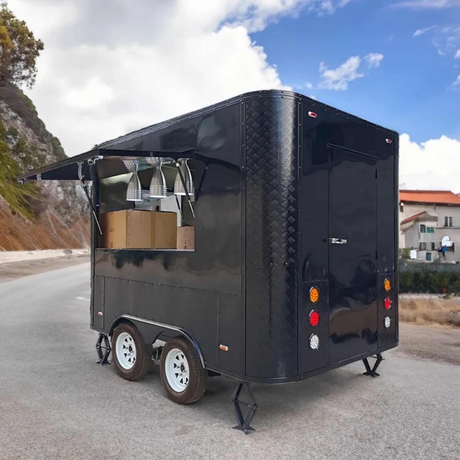 BELYOO Commercial Catering Equipment | Stainless Steel Food Service Cart