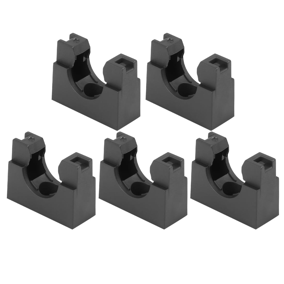 Corrugated Tube Holder AD15.8 Pipe Clamp Holder 5 Pcs 30x23.5mm Plastic