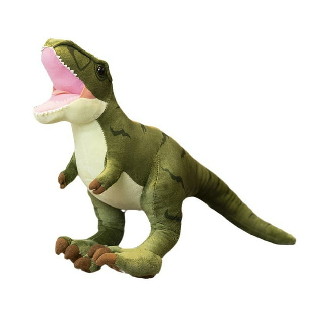Tiranosaurio T-Rex de peluche con dibujos animados de dinosaurios, 30-40 cm