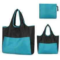 Foldable Reusable Grocery Tote Bag Large Capacity for Daily Family Shopping, Baby Diapers, Travel Work Groceries Handbags