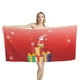thumbnail image 3 of Toalla de playa de baño con diseño de Papá Noel para mujer, esterilla de Yoga de secado rápido, regalo de Navidad para pareja, 3 of 3