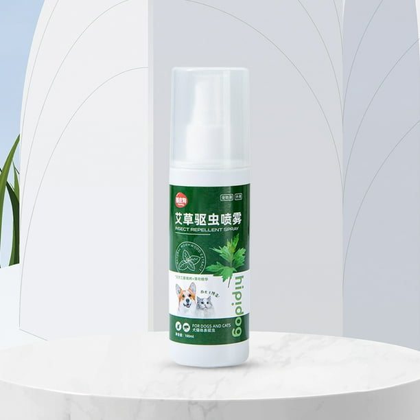 Tratamiento 100ml del espray del asesino del insecto de los piojos de la pulga para el tratamiento del gatito del perrito del gato del perro Wdftyju Libre de BPA