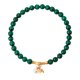 thumbnail image 1 of Pulsera de malaquita natural de 5 mm para mujer con bambú, 1 of 2