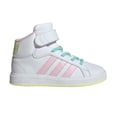 thumbnail image 1 of Tenis Adidas Grand Court Mid K para Mujer. IE8705 blanco 24.5, 1 of 3