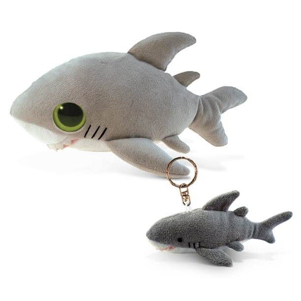 Puzzled Puzzled Plush Shark Big Eye 6 Inch and Keychain Walmart