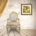 thumbnail image 3 of Salness, Annie 20x20 Gold Ornate Wood Framed with Double Matting Museum Art Print Titled - Yellow Peony, 3 of 4