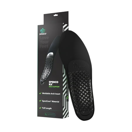 Spenco RX Full Length Orthotic Arch Supports - Size 5 (Men's 12-13)