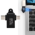 thumbnail image 4 of USB 3.0 To Micro USB And Type C Adapter, 2 In 1 OTG Easy To Carry Practical To Use Lightweight  For Home For Family, 4 of 8
