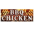 thumbnail image 1 of BBQ Chicken 13 oz Banner 13 oz Vinyl Banner With Metal Grommets, 1 of 4