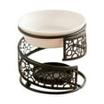 thumbnail image 1 of Essential Oil Burner Melt Warmer Candle Stand Scented Diffuser Desk Candlestick, black, 1 of 9