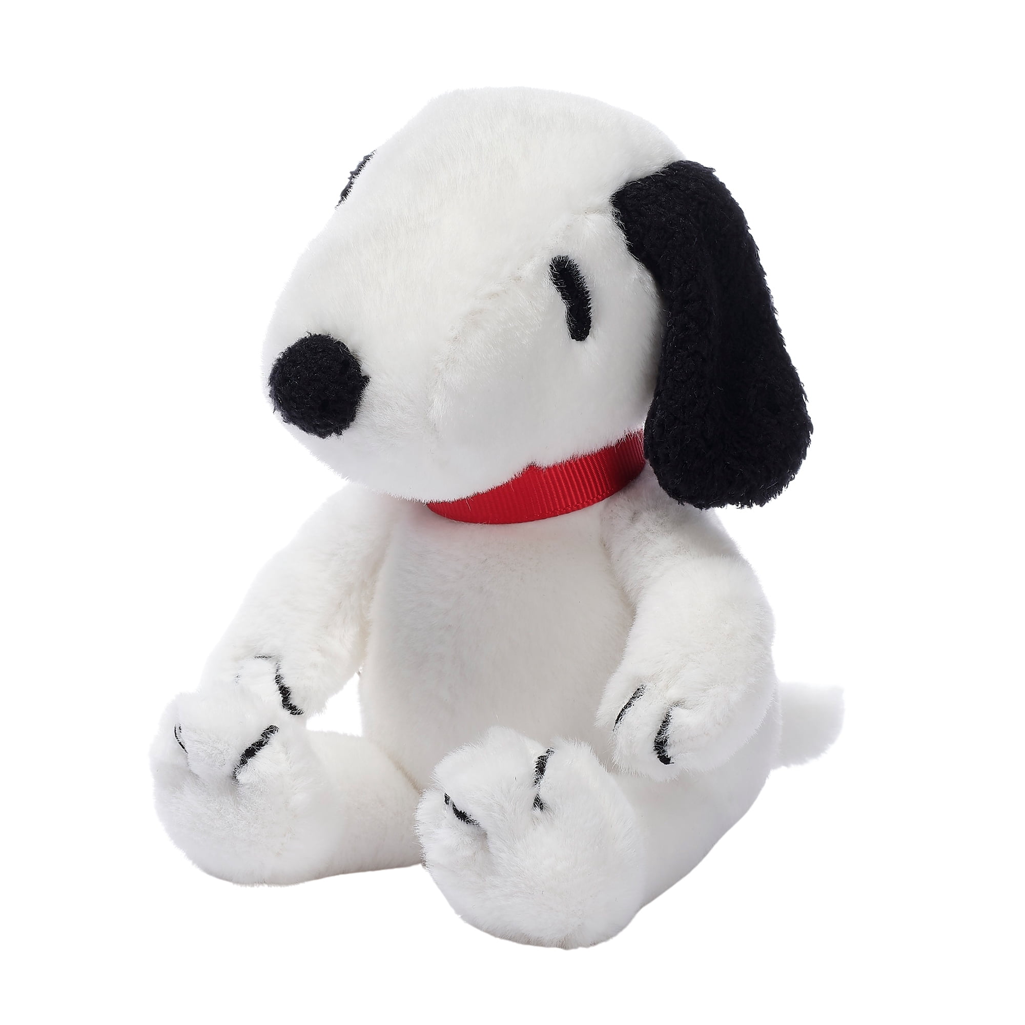 Lambs & Ivy Snoopy Muslin Swaddle Blanket & Mini Plush Newborn Baby Gift Set