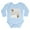 Sky Blue, variant on CafePress - Be Kind Body Suit - Long Sleeve Cotton Baby Bodysuit