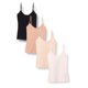 thumbnail image 1 of Pack de 4 Remeras Amazon Essentials Slim Fit con Escote en V para Mujer, Talle L, 1 of 7