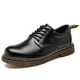 thumbnail image 1 of Zapatos de hombre, zapatos para exteriores, tecnología de color frotado a mano, zapatos de hombre de cuero de vaca, suela de material transparente, zapatos de hombre con cordones, 1 of 5