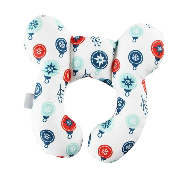 Almohada para el cuello del bebé,Almohada de apoyo para el cuello del bebé Reposacabezas en forma de U,Almohada de viaje para bebé con soporte para el cuello para recién nacidos y