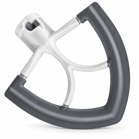 6QT Flex Edge Beater for KitchenAid Bowl-Lift Stand Mixer - 6 Quart Flat Beater Paddle with Flexible Silicone Edges