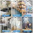 thumbnail image 4 of 1pc LED Garage Light, 150W Deformable LED Garage Ceiling Lights,15000LM Garage, 4 of 4