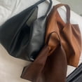thumbnail image 4 of maskred PU multifunctional Travel Tote Bag Carry Essentials In Style And Soft Handle Handle Feels Comfortable coffee 1Set, 4 of 6