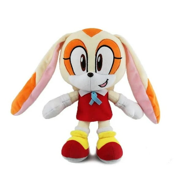 Sonic Anime Figure Plush Pendant Knuckles Echidna Dr. Eggman Miles Prower Amy Rose Kawaii Stuffed Dolls kids toy birthday gift