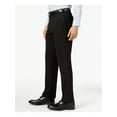 thumbnail image 2 of KENNETH COLE Mens Black Slim Fit Stretch Pants W33/ L32, 2 of 4