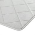 thumbnail image 5 of Home Dynamix Capri Haven Machine Washable Memory Foam Bath Mat, Black, 20"x30", 5 of 5