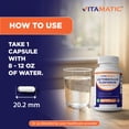 thumbnail image 4 of Vitamatic Lactobacillus Plantarum - 20 Billion per DR Capsule - 60 Count - Digestive Support - Made with Prebiotic Inulin Fiber, 4 of 10