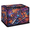 Multicolor 4, variant on ADECORIVY Musical Note Fabric Storage Bin with Lid, Decorative Closet Shelf Organizers, Foldable Basket Box Clothes Storage Bin with Handles