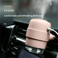 thumbnail image 4 of Kchsji Car Humidifier Portable Mini USB Silent Operation Quiet 35dB Cool Mist Air Purifier with LED Light Auto Shut-Off 120mL Water Tank 1.5W DC5V for Car Home Office Bedroom Travel AromatherapyWhite, 4 of 9