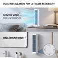 thumbnail image 4 of TOOPTY Ductless Air Conditioner, Portable Bladeless Mini Air Conditioner with Remote, Small and Compact Ultra Quiet Energy Efficient, Air Conditioner Wall Mount for Bedroom, Office (), 4 of 6