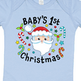 thumbnail image 4 of Inktastic Baby's 1st Christmas Santa with Candy Canes Boys or Girls Baby Bodysuit, 4 of 5
