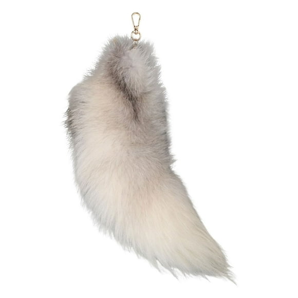 3D Cute Tail Keychain Pendant Women Key Ring Holder Pompoms Key Chains Fashionable Hairy Tail For Animal Tail Keychain Tails For Handbag Accessory